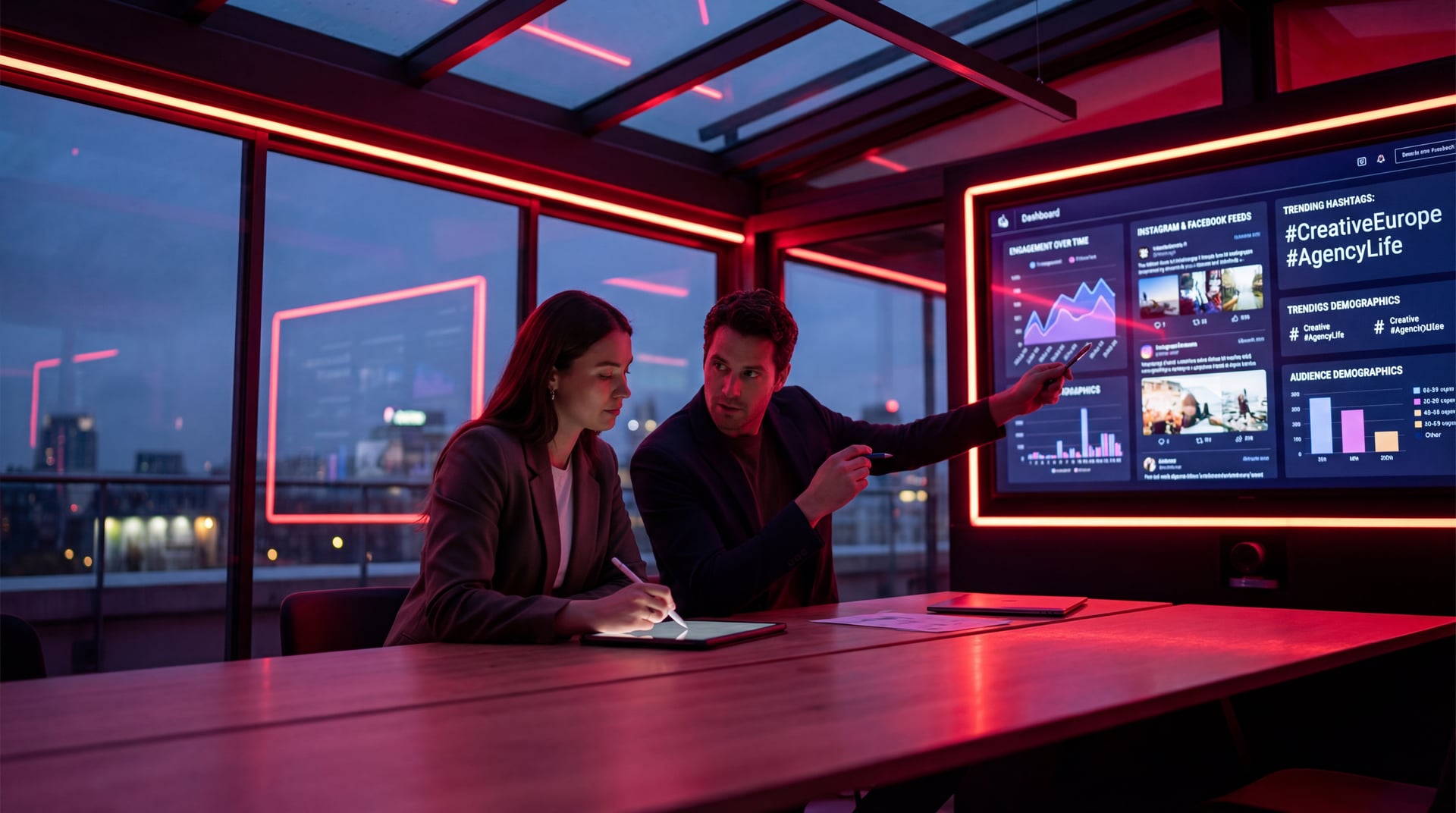 AI správa sociálních sítí - marketing na sociálních médiích